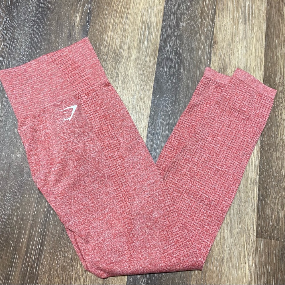 Gymshark Seamless Leggings Coral Size Medium